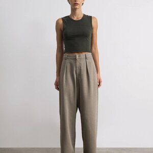 Ozma Field Pants in Basil